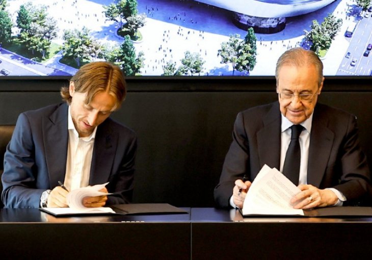 Trenutak koji su navijači Reala nestrpljivo čekali: Modrić produžio ugovor