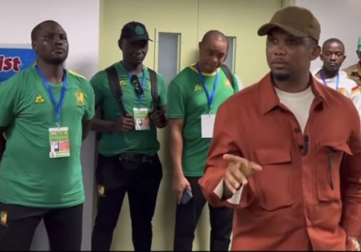 Eto'o okupio kamerunske reprezentativce i očitao im lekciju za pamćenje: Svi su ga u šoku slušali