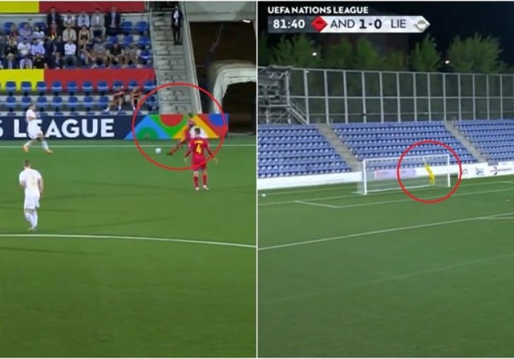 Pogledajte gol s centra u Ligi nacija (VIDEO)