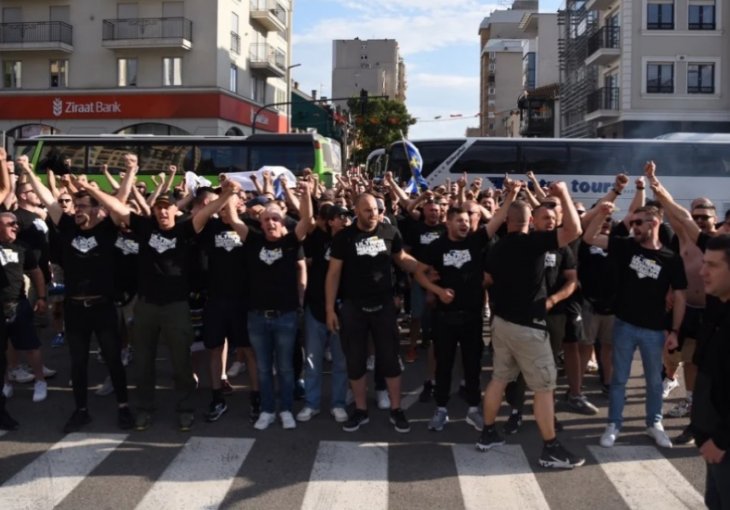 Zmajevi će večeras imati ogromnu podršku: Pogledajte korteo BH Fanaticosa
