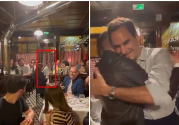 SCENA KOJA JE OBIŠLA SVIJET: Momak prišao Federeru u kafani i ostavio ga bez teksta! (VIDEO)