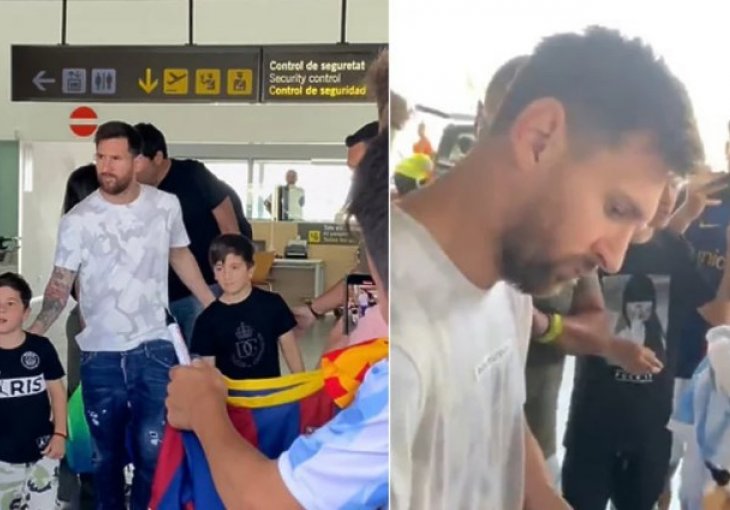 MESSI SE VRATIO U BARCELONU: Armija navijača dočekala ga na aerodromu, svi su oduševljeni
