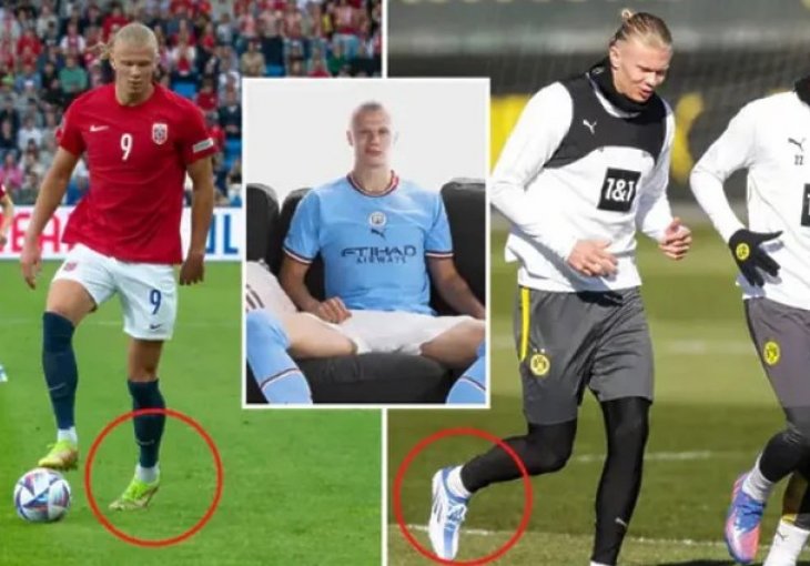 Haaland je unikat modernog nogometa, detalj s kopačkama pokazuje koliko je 