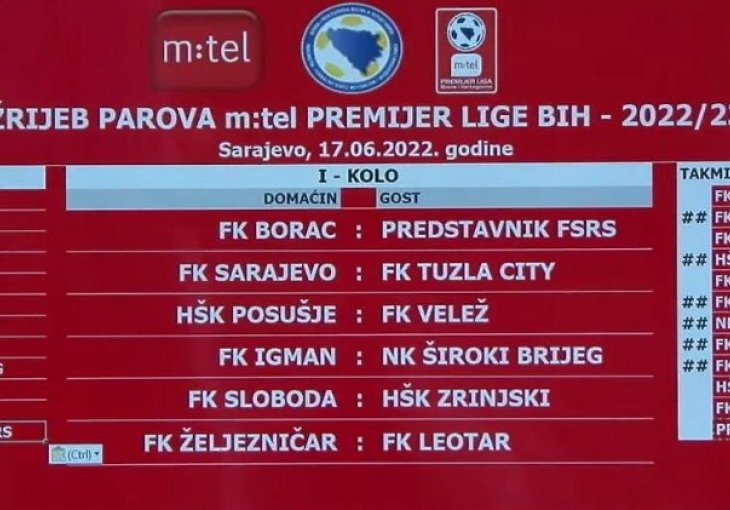 Pogledajte kompletan raspored za novu sezonu Premijer lige
