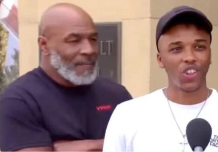 Ogovarao je Mikea Tysona, okrenuo se, kad ono iza njega - Mike Tyson: Izraz lica sve govori