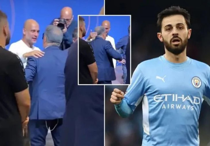 DA LI NAVIJAČI BARCE MOGU POČETI DA SLAVE? Laporta spomenuo Bernarda Silvu, a Pep Guardiola mu odmah odgovorio