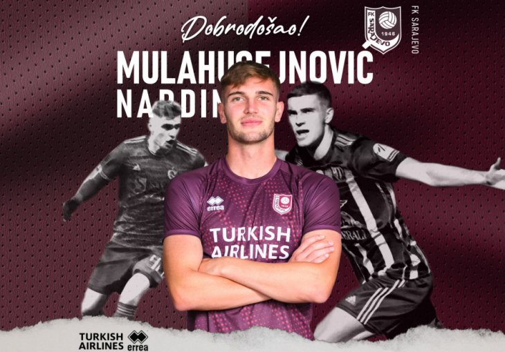 BAŠ KAKO SMO JUČER I NAJAVILI: Nardin Mulahusejnović novi napadač FK Sarajevo
