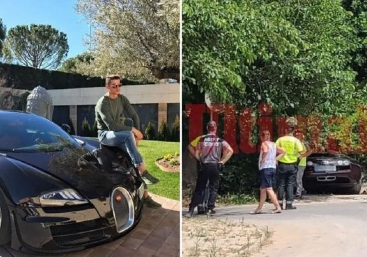 Radnik dobio priliku sjesti u Ronaldov omiljeni automobil vrijedan 2,1 miliona eura, pa ga uništio!