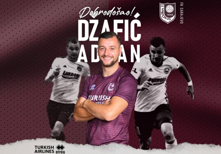 SEDMO POJAČANJE NA KOŠEVU Ponajbolji igrač lige je član FK Sarajevo