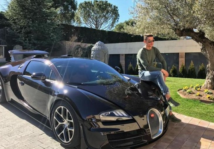 ZNA SE KO JE UNIŠTIO RONALDOV AUTO VRIJEDAN 2,5 MILIONA EURA: Kristijano je za medije imao SAMO JEDNU MOLBU!