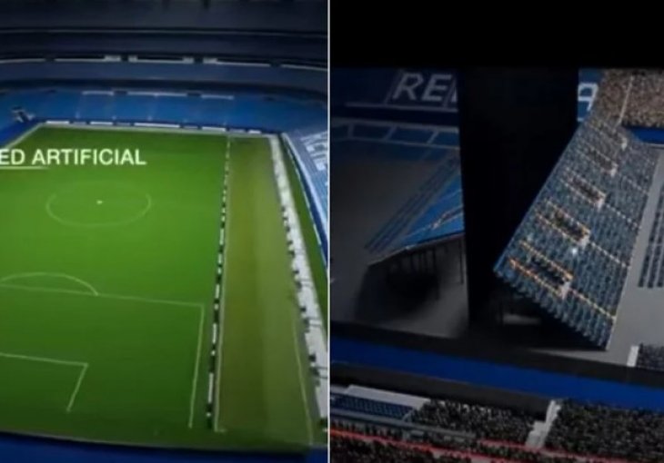 Stadion Reala postaje spektakularan: Pogledajte kako se mijenja podloga za još tri sporta