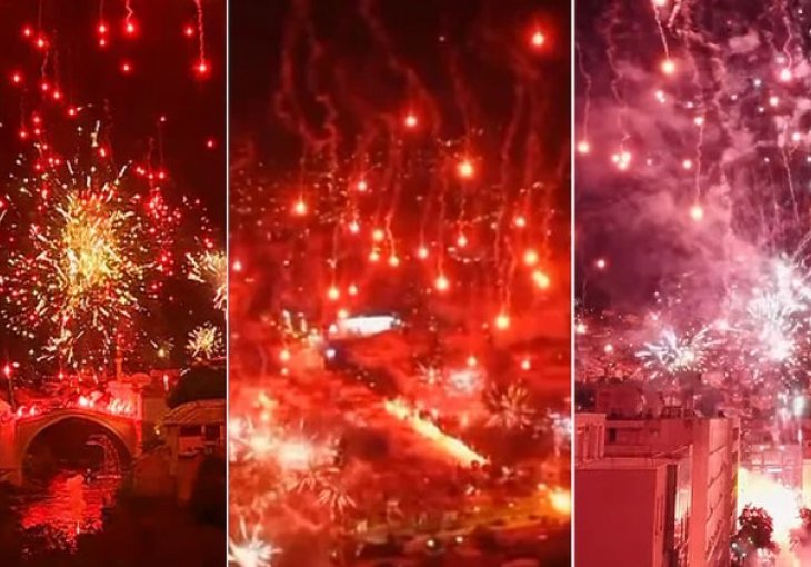 Velež objavio video fantastičnog vatrometa i bakljade povodom 100. rođendana