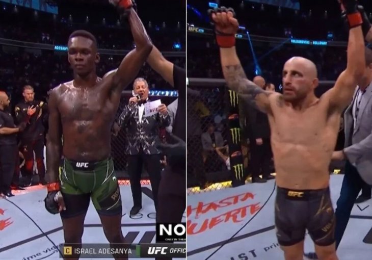 Adesanya uspješno odbranio pojas u srednjoj kategoriji i peti put, novi izazivač iskočio strašnim nokautom