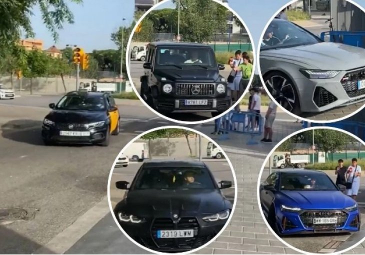STIGAO NA PROZIVKU BARCELONE Skupocjene zvijeri na četiri točka stižu jedna za drugom, a onda se ukazao Pjanić...