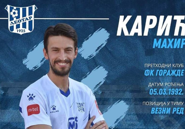 Mahir Karić potpisao za Leotar