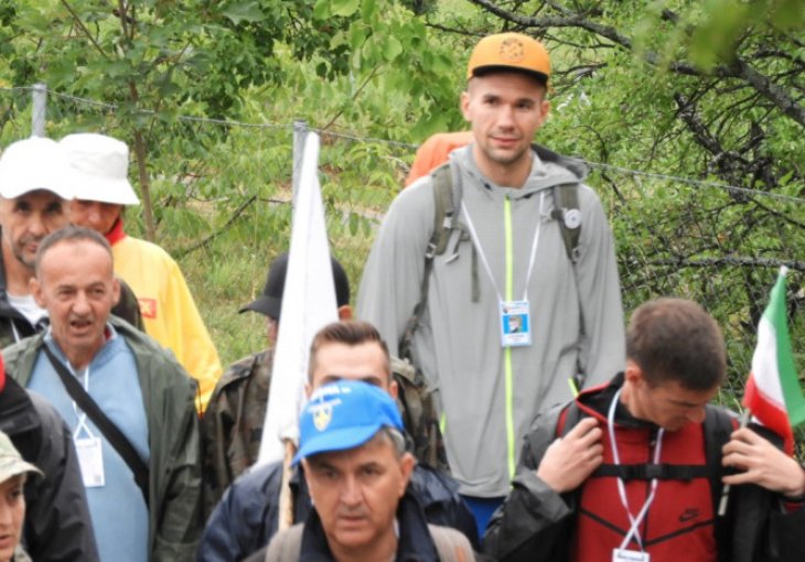 Bh. reprezentativac Emir Sulejmanović učestvuje u Maršu mira