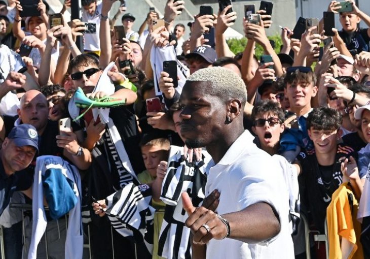Pogba stigao u Juventus, navijači ga dočekali u potpunom transu