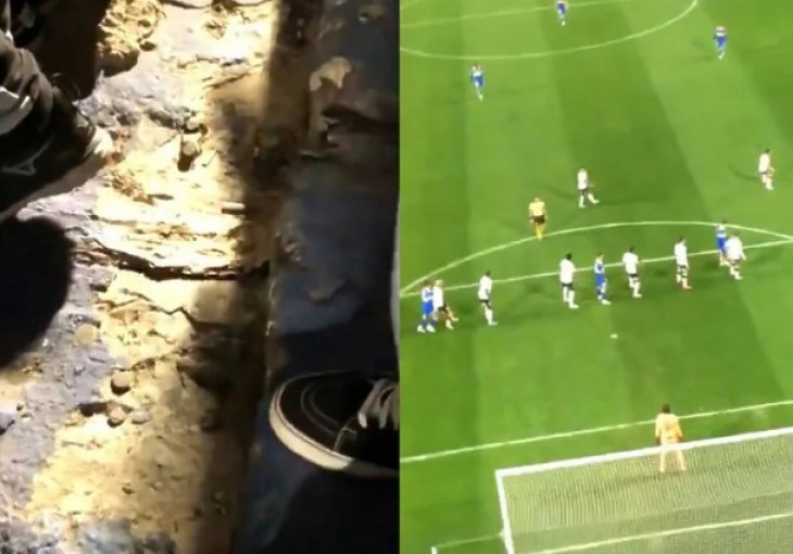 Javnost zaprepaštena prizorima sa stadiona Boce: Sekunde potrebne do katastrofe (VIDEO)