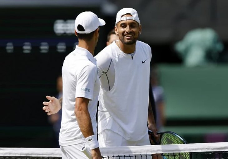 Raspoloženi Kyrgios sjajno otvorio finale Wimbledona protiv Đokovića