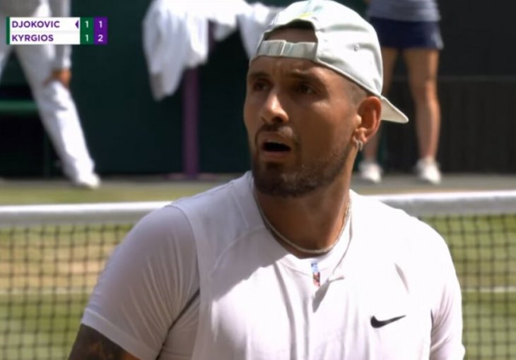SIJEVALO NA SVE STANE Kyrgios i publika u šoku: Velika tuča na Wimbledonu
