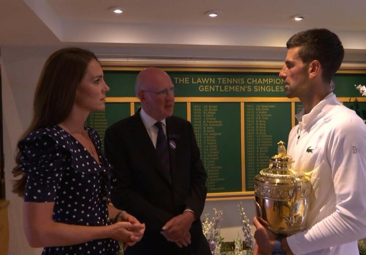 NOVAK SE SREO S PRINCEZOM KEJT MIDLTON: O njihovom razgovoru bruji svijet! A tek Novakov potez s malim Džordžom oduševio sve