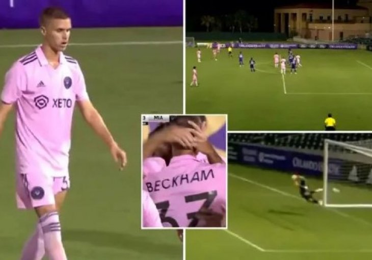 Beckhamov sin postigao spektakularan gol iz slobodnog udarca za Inter Miami