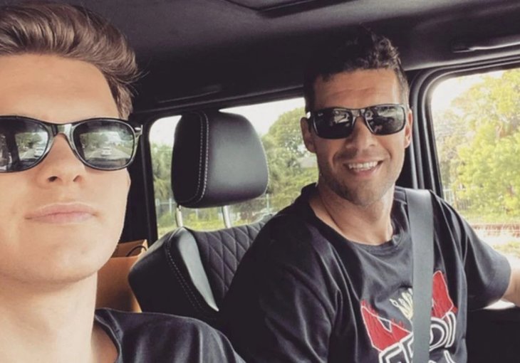 SVI GLEDAJU SAMO JEDNO: Michael Ballack po prvi put objavio javno svoju fotografiju nakon tragične smrti njegovog sina