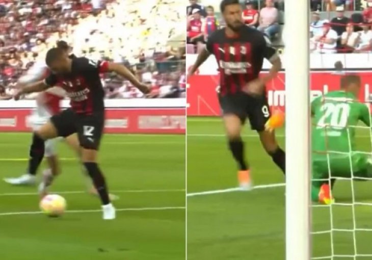 Gol kao na ulici: Rebić petom dodao, Giroud ismijao golmana za vodstvo Milana protiv Kolna
