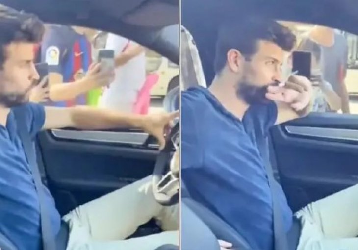 Da se Shakira ne zaboravlja lako najbolje je pokazao Pique kada je prolazio automobilom pokraj navijača