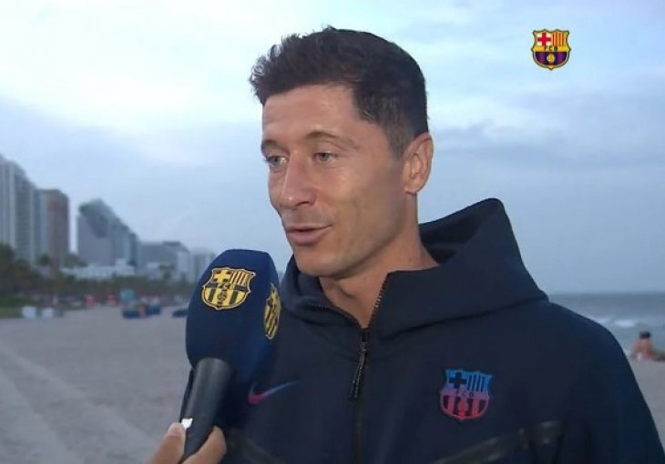 Prvi intervju s Lewandowskim po prelasku u Barcelonu: 