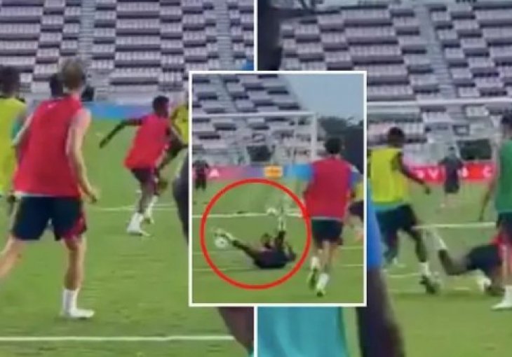 Kao da je došao na dječije igralište: Kessie silovito - Ansu Fati par metara dalje