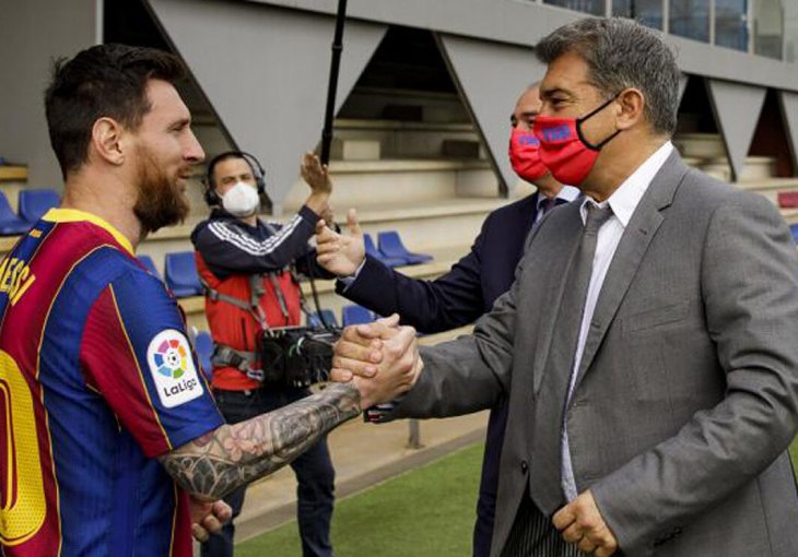 Laporta pričao o Messiju pa zainteresovao navijače Barcelone: Sve je moguće