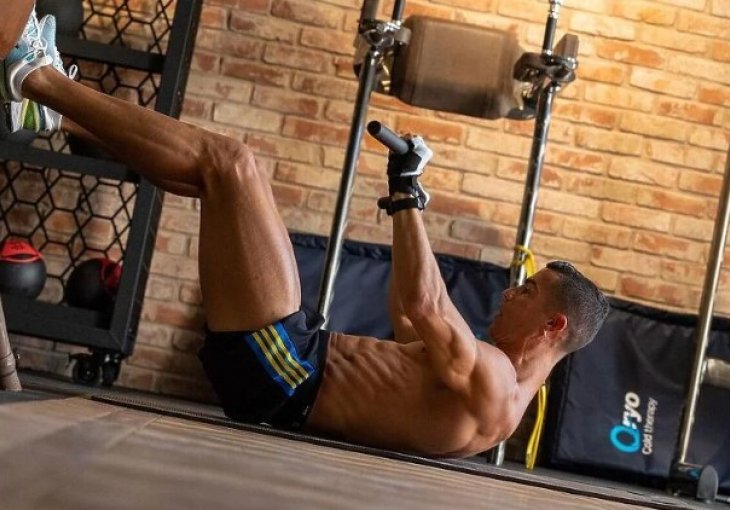Mišićavi Ronaldo vrijedno trenira i sprema se za novu sezonu koju izvjesno neće početi od 1. kola