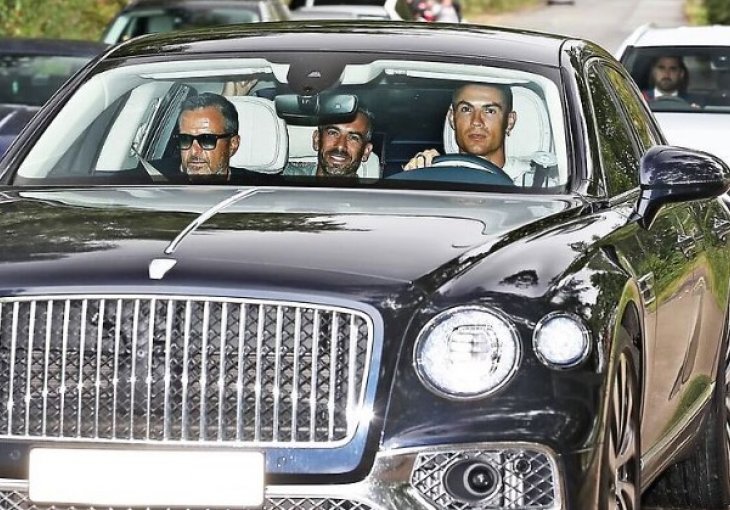 Ronaldo u veoma skupocjenom vozilu stigao u trening centar: Izgleda da će ovdje i nastaviti karijeru