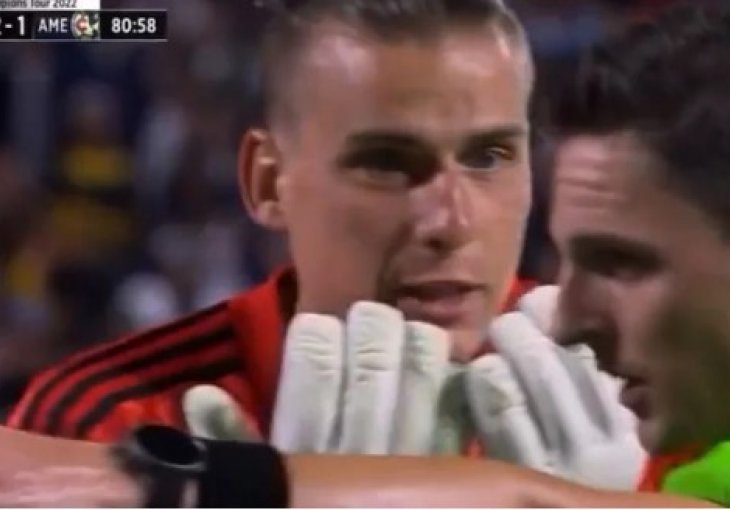 Golman Real Madrida se obrukao izlaskom s linije za vrijeme penala, a onda se pravio lud