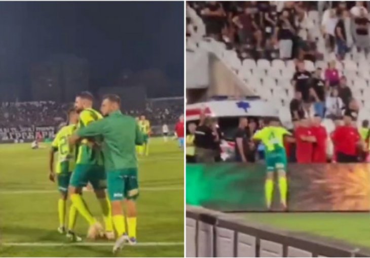 Incident u Beogradu: Bivši fudbaler Zvezde udario fotoreportera nakon što je sa AEK-om izbacio Partizan