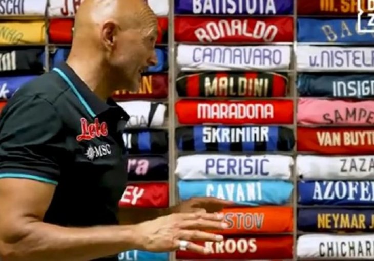 Italijanski trener ima ogromnu kolekciju dresova, a tu je i jedan bh. reprezentativac