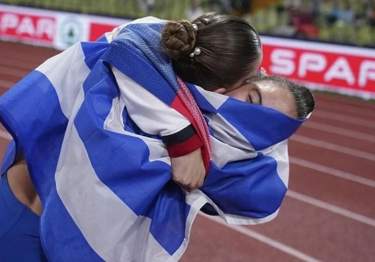 Srbijanska atletičarka u zagrljaju s rivalkom albanskog porijekla proslavila uspjeh karijere