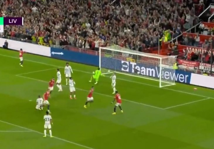 GOOOOOOOOL, SA SVIMA IMAJU PROBLEME, ALI S LIVERPOOLOM NE Manchester United vodi u derbiju!