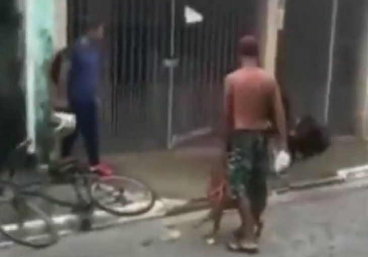 Loša procjena pljačkaša Muškarci su gledali, a žena je odradila sav posao VIDEO