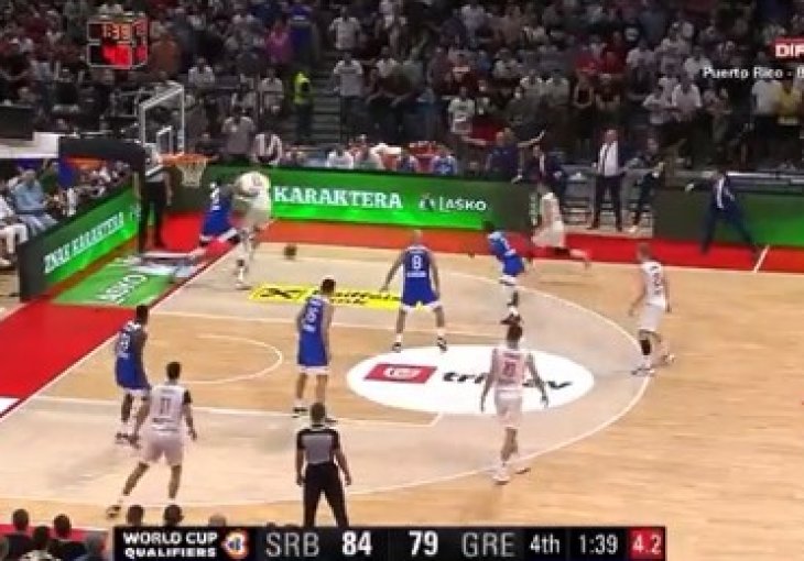 Ono što je Jokić pogodio preko Antetokoumpa zaista NIJE REALNO Video