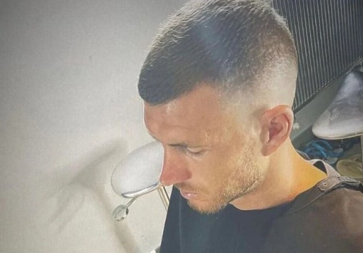EDIN DŽEKO U FRIZERSKOM SALONU POKAZAO LOJALNOST Pogledajte kako je poželio sreću Zmajevima na Eurobasketu
