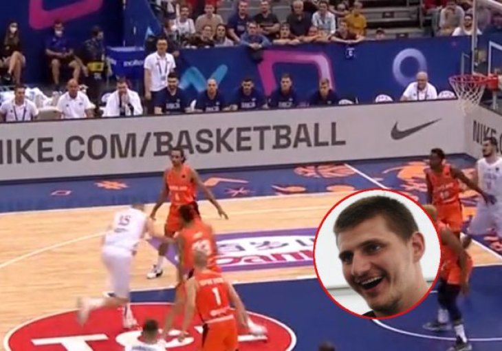 RINGIŠPIL: Holanđani nisu znali gdje je lijevo, Jokić potezom zaludio sve u hali (VIDEO)