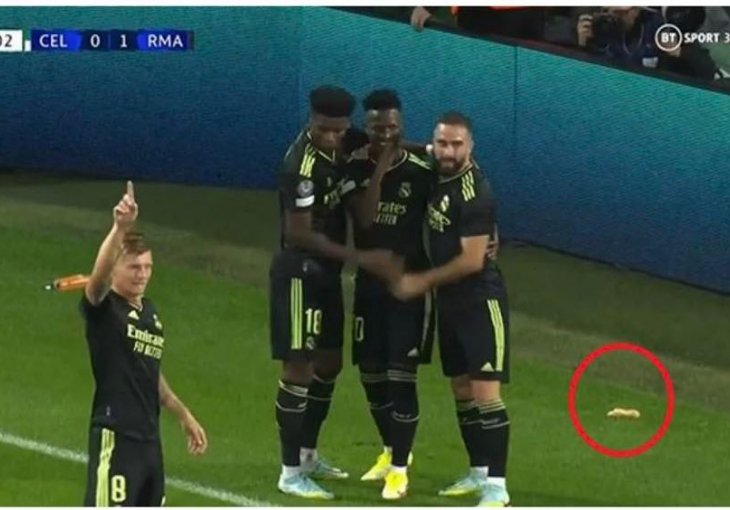 SRAMAN POTEZ NAVIJAČA  CELTICA DOK JE VINICIUS SLAVIO GOL: Brazilac nije ni primijetio, SRAMOTA (VIDEO)