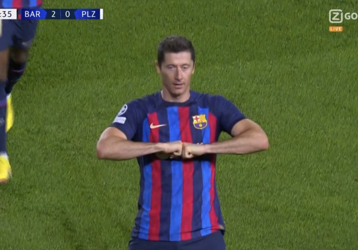 LEWANGOOOOOLSKI, ČUDESAN IGRAČ, GODINE SU SAMO BROJ! Poljak postigao prvi gol za Barcu u Ligi prvaka i to kakav
