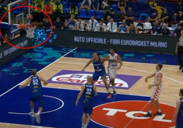 DIGLI SU HAJKU NA NJEGA, A HRVAT SE OGLASIO O 'NAMJERNOM PROMAŠAJU': Želio sam pogoditi, lopta je izašla iz koša