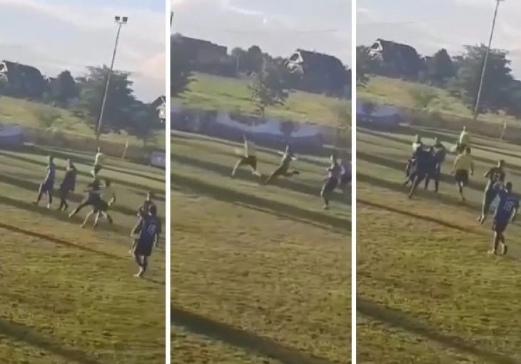 BRZINA ŽIVOT SPAŠAVA Sudije u nižem rangu bh. fudbala na udaru, do policije stigli u posljednji čas VIDEO