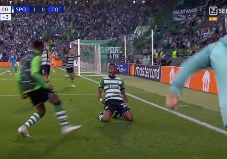 KAKAV KOŠMAR ZA CONTEA U SAMOM FINIŠU: Sporting u sjajnom meču srušio Tottenham