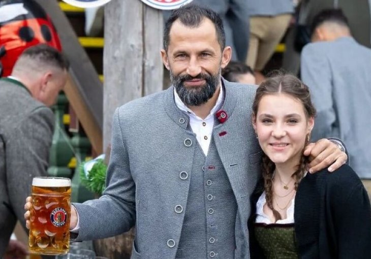 Salihamidžić u društvu kćerke Seline predvodio delegaciju Bayerna na Oktoberfestu, pogledajte kako je izgledalo