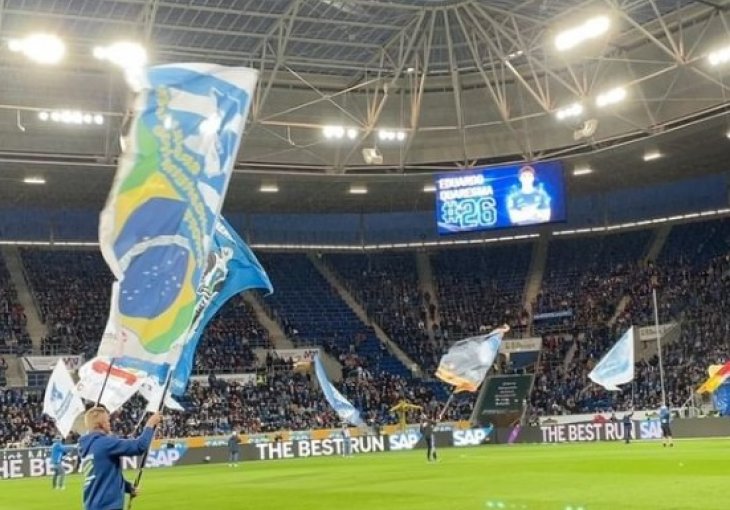 Borac na terenu, bivši reprezentativac Bosne i Hercegovine: Pao je u zaborav, ali navijači njegovog kluba priredili su mu fantastičnu koreografiju 